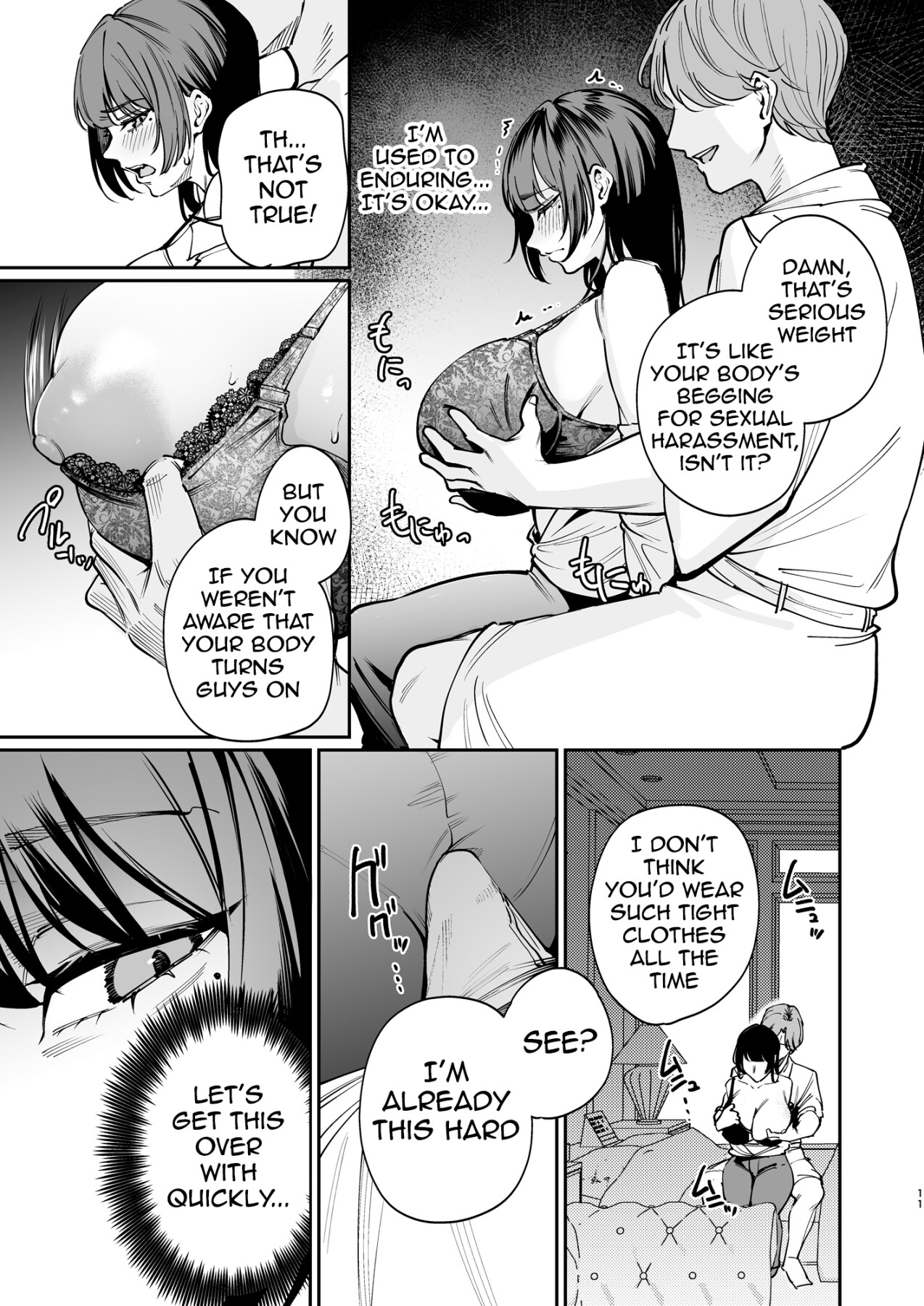 Hentai Manga Comic-I'll take it off for my boyfriend.-Read-10